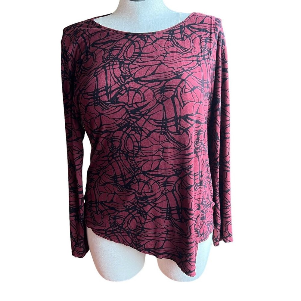 River Women’s Size XL Burgundy Top, Travel, Comfort